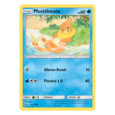 Découvrez Mustébouée, carte Commune de la série Légendes Brillantes