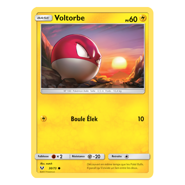 Voltorbe 30/73 : Joyau Commune de l'extension Pokémon Légendes Brillantes