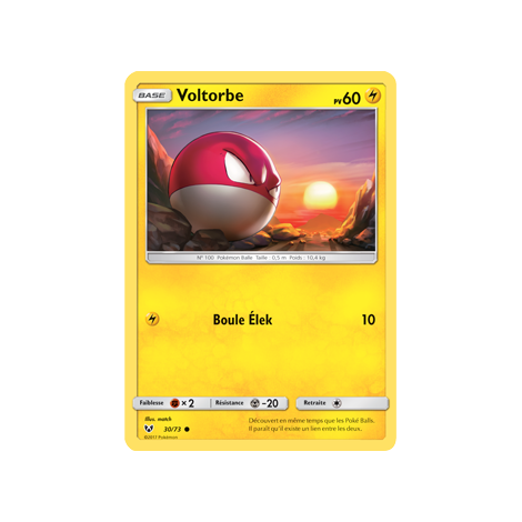 Voltorbe 30/73 : Joyau Commune de l'extension Pokémon Légendes Brillantes