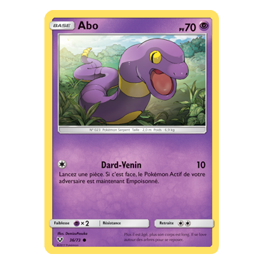 Abo 36/73 : Joyau Commune de l'extension Pokémon Légendes Brillantes