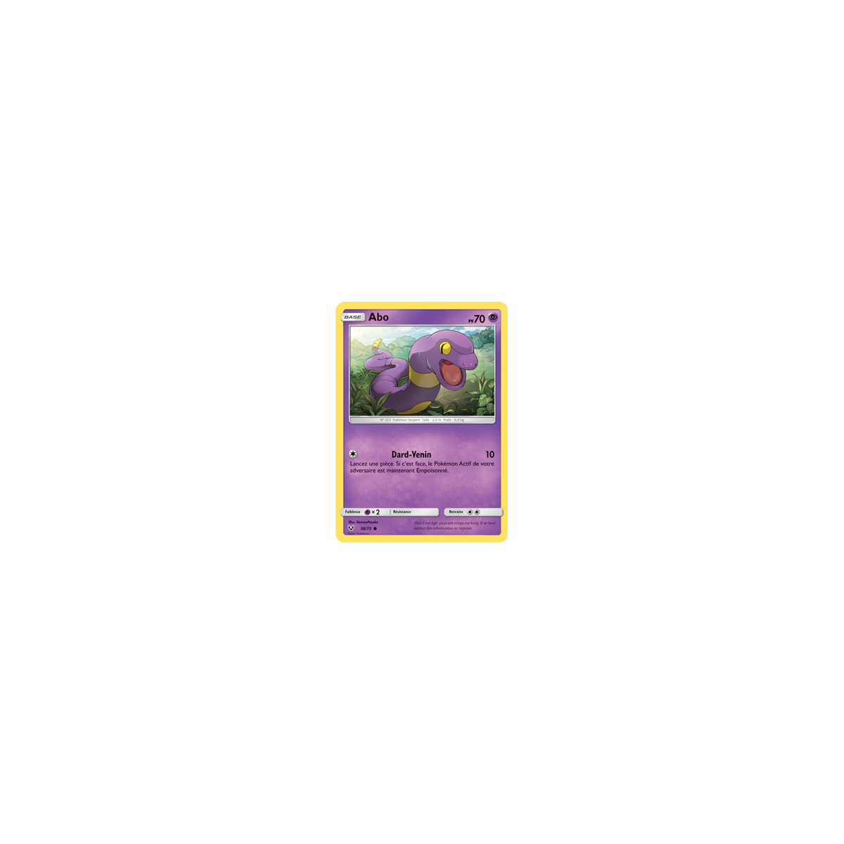 Abo 36/73 : Joyau Commune de l'extension Pokémon Légendes Brillantes