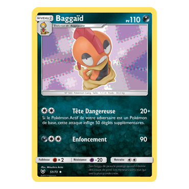 Baggaïd 51/73 : Joyau Peu commune de l'extension Pokémon Légendes Brillantes