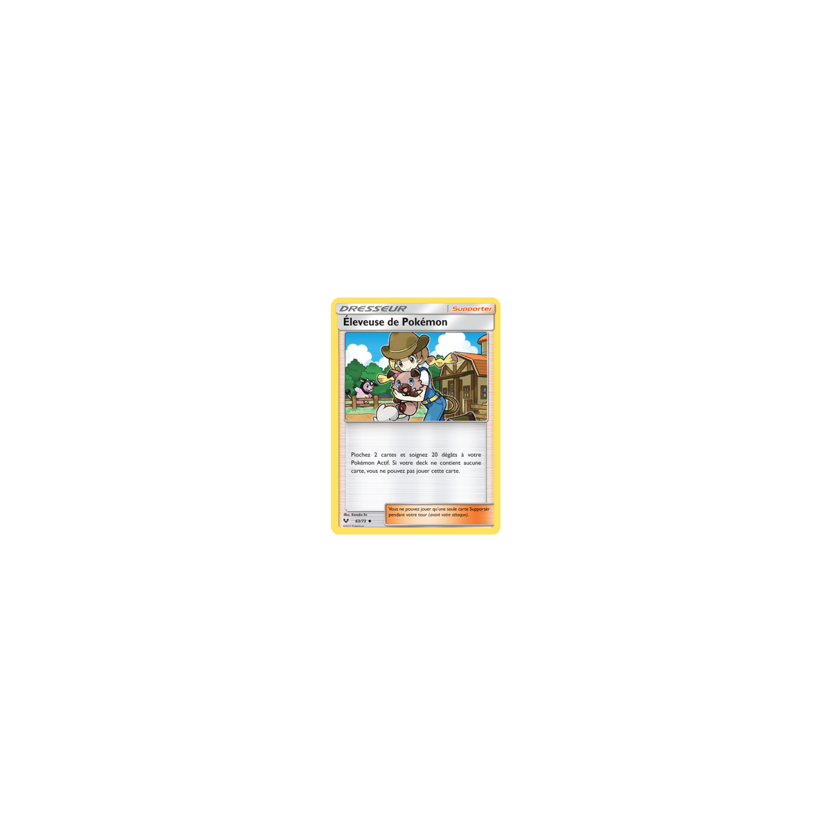 Éleveuse de Pokémon  Peu commune de Pokémon Légendes Brillantes 63/73