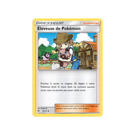 Éleveuse de Pokémon  Peu commune de Pokémon Légendes Brillantes 63/73