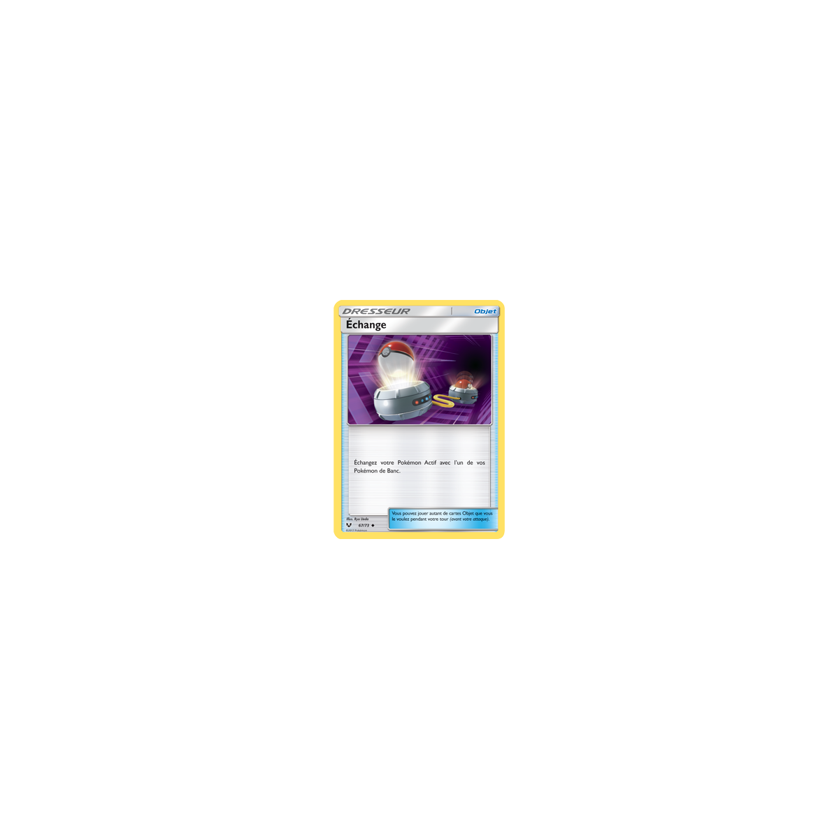 Échange 67/73 : Joyau Peu commune de l'extension Pokémon Légendes Brillantes