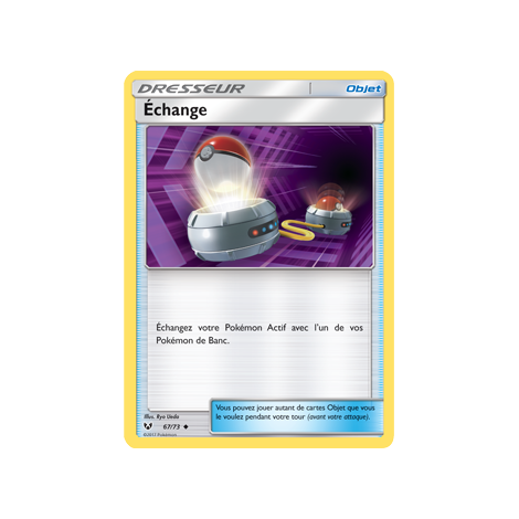 Échange 67/73 : Joyau Peu commune de l'extension Pokémon Légendes Brillantes