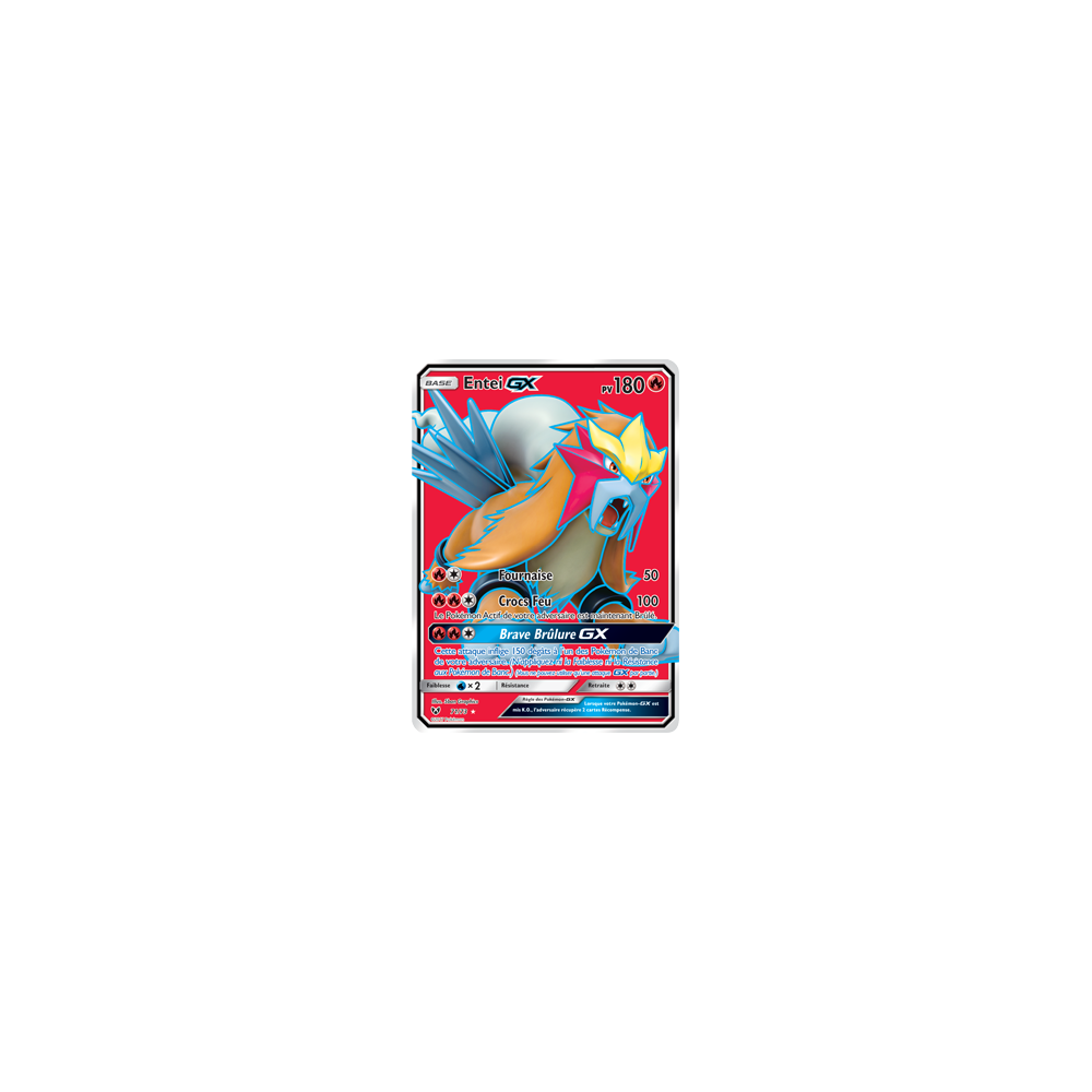 Carte Entei - Ultra rare de Pokémon Légendes Brillantes 71/73