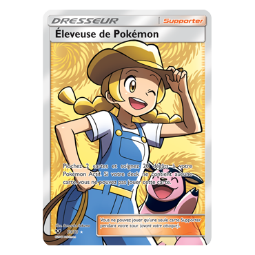 Carte Éleveuse de Pokémon - Ultra rare de Pokémon Légendes Brillantes 73/73