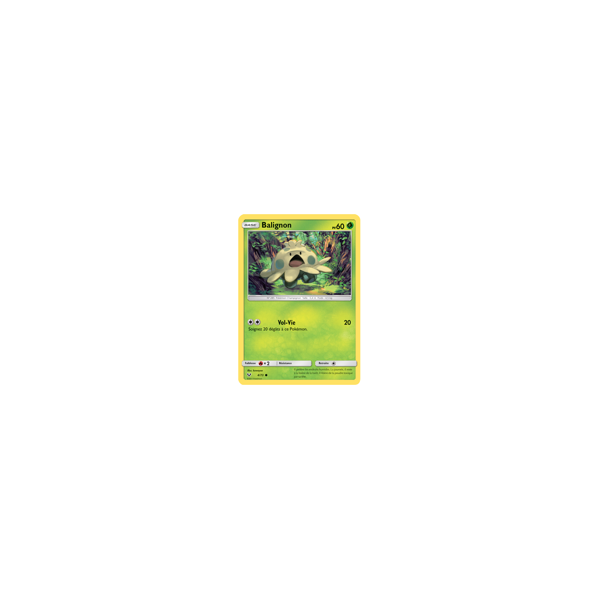 Carte Balignon - Commune de Pokémon Légendes Brillantes 04/73