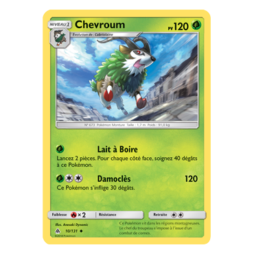 Découvrez Chevroum, carte Peu commune de la série Lumière Interdite