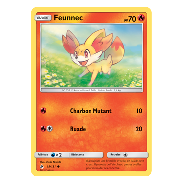 Feunnec 15/131 : Joyau Commune de l'extension Pokémon Lumière Interdite