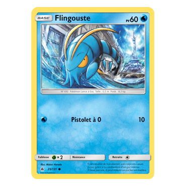Carte Flingouste - Commune de Pokémon Lumière Interdite 25/131
