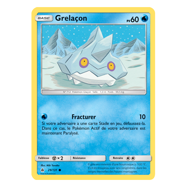 Grelaçon 29/131 : Joyau Commune de l'extension Pokémon Lumière Interdite