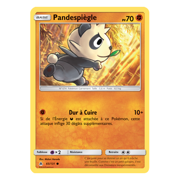 Pandespiègle 65/131 : Joyau Commune de l'extension Pokémon Lumière Interdite