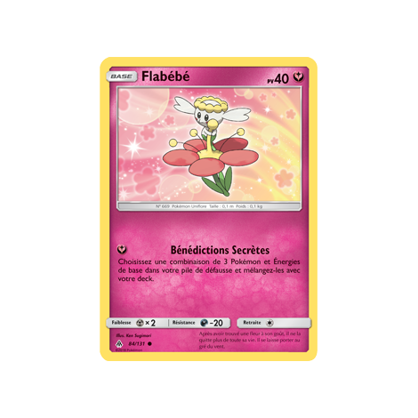 Flabébé 84/131 : Joyau Commune de l'extension Pokémon Lumière Interdite