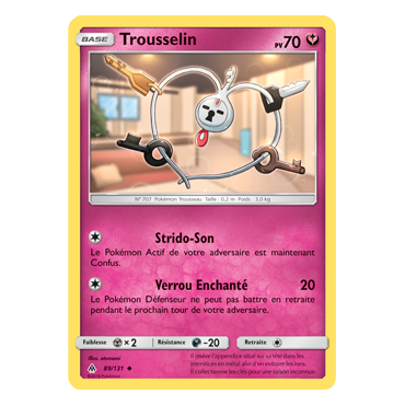 Découvrez Trousselin, carte Peu commune de la série Lumière Interdite