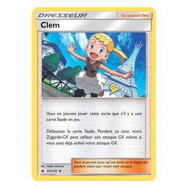 Découvrez Clem, carte Peu commune de la série Lumière Interdite