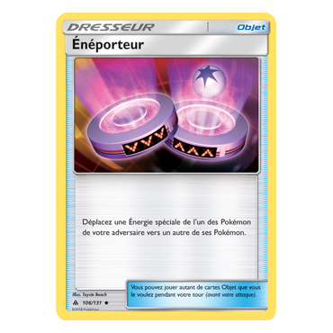 Carte Énéporteur - Peu commune de Pokémon Lumière Interdite 106/131