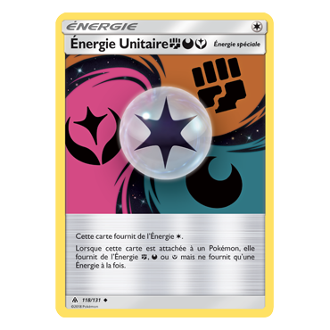 Énergie Unitaire 118/131 : Joyau Peu commune de l'extension Pokémon Lumière Interdite