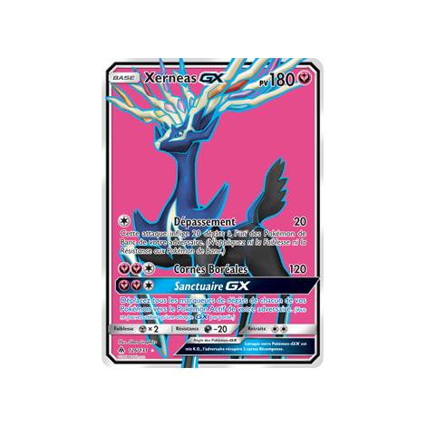 Découvrez Xerneas, carte Ultra rare de la série Lumière Interdite