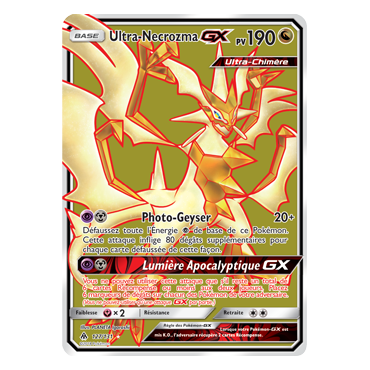 Ultra-Necrozma 127/131 : Joyau Ultra rare de l'extension Pokémon Lumière Interdite