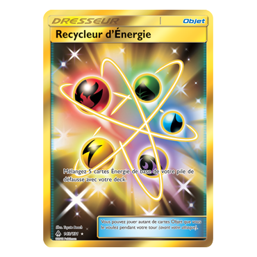 Découvrez Recycleur d'Énergie, carte Holographique rare de la série Lumière Interdite