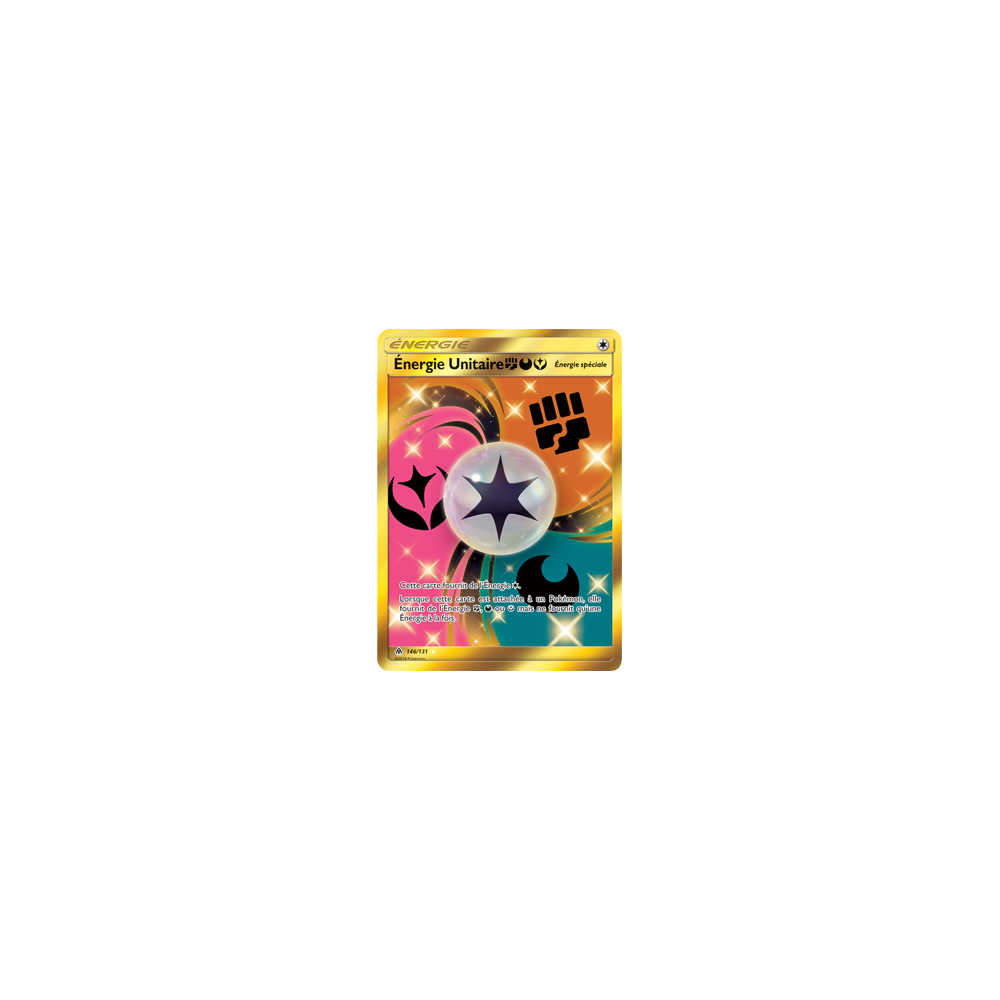 Carte Énergie Unitaire - Holographique rare de Pokémon Lumière Interdite 146/131