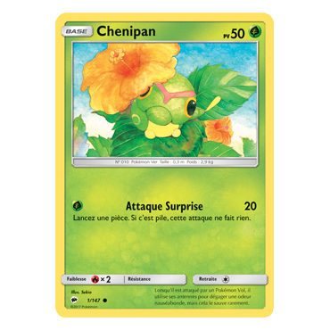 Découvrez Chenipan, carte Commune de la série Ombres Ardentes