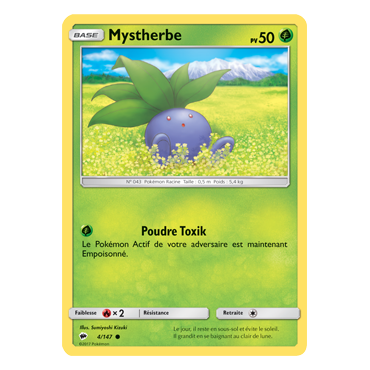 Mystherbe 4/147 : Joyau Commune de l'extension Pokémon Ombres Ardentes