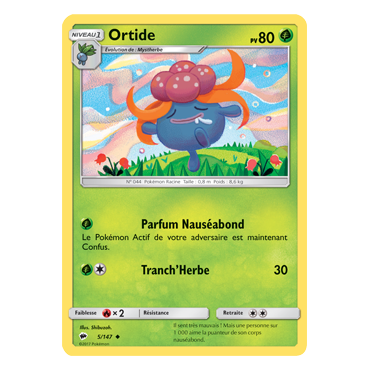 Découvrez Ortide, carte Peu commune de la série Ombres Ardentes