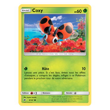 Découvrez Coxy, carte Commune de la série Ombres Ardentes