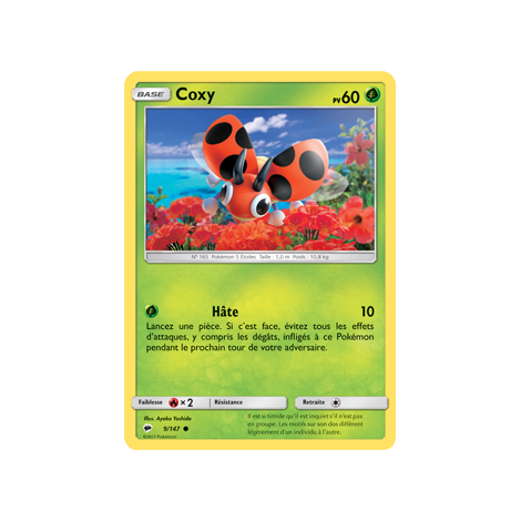 Découvrez Coxy, carte Commune de la série Ombres Ardentes
