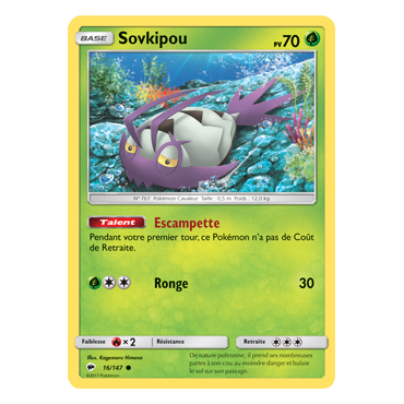 Découvrez Sovkipou, carte Commune de la série Ombres Ardentes