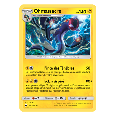 Découvrez Ohmassacre, carte Rare de la série Ombres Ardentes
