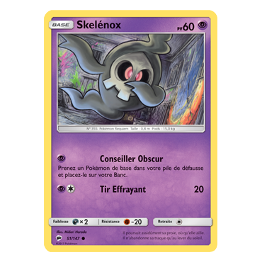 Découvrez Skelénox, carte Commune de la série Ombres Ardentes