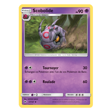 Carte Scobolide - Peu commune de Pokémon Ombres Ardentes 57/147