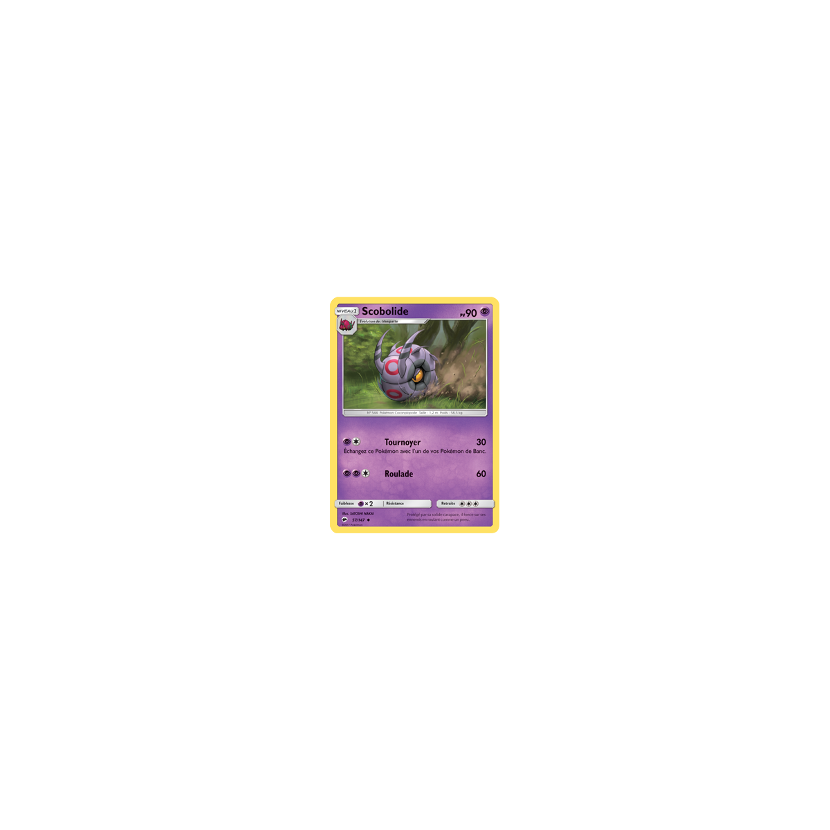 Carte Scobolide - Peu commune de Pokémon Ombres Ardentes 57/147
