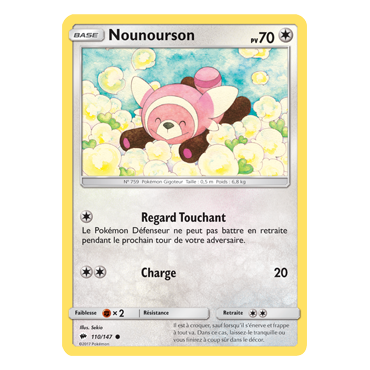 Découvrez Nounourson, carte Commune de la série Ombres Ardentes