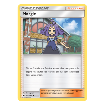 Découvrez Margie, carte Peu commune de la série Ombres Ardentes