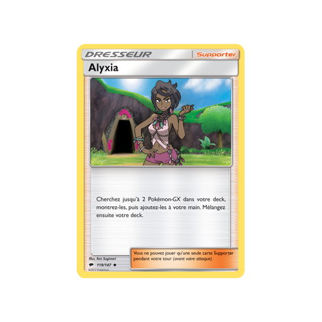 Alyxia 119/147 : Joyau Peu commune de l'extension Pokémon Ombres Ardentes