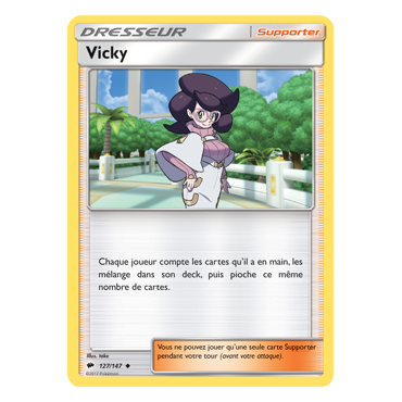 Vicky 127/147 : Joyau Peu commune de l'extension Pokémon Ombres Ardentes