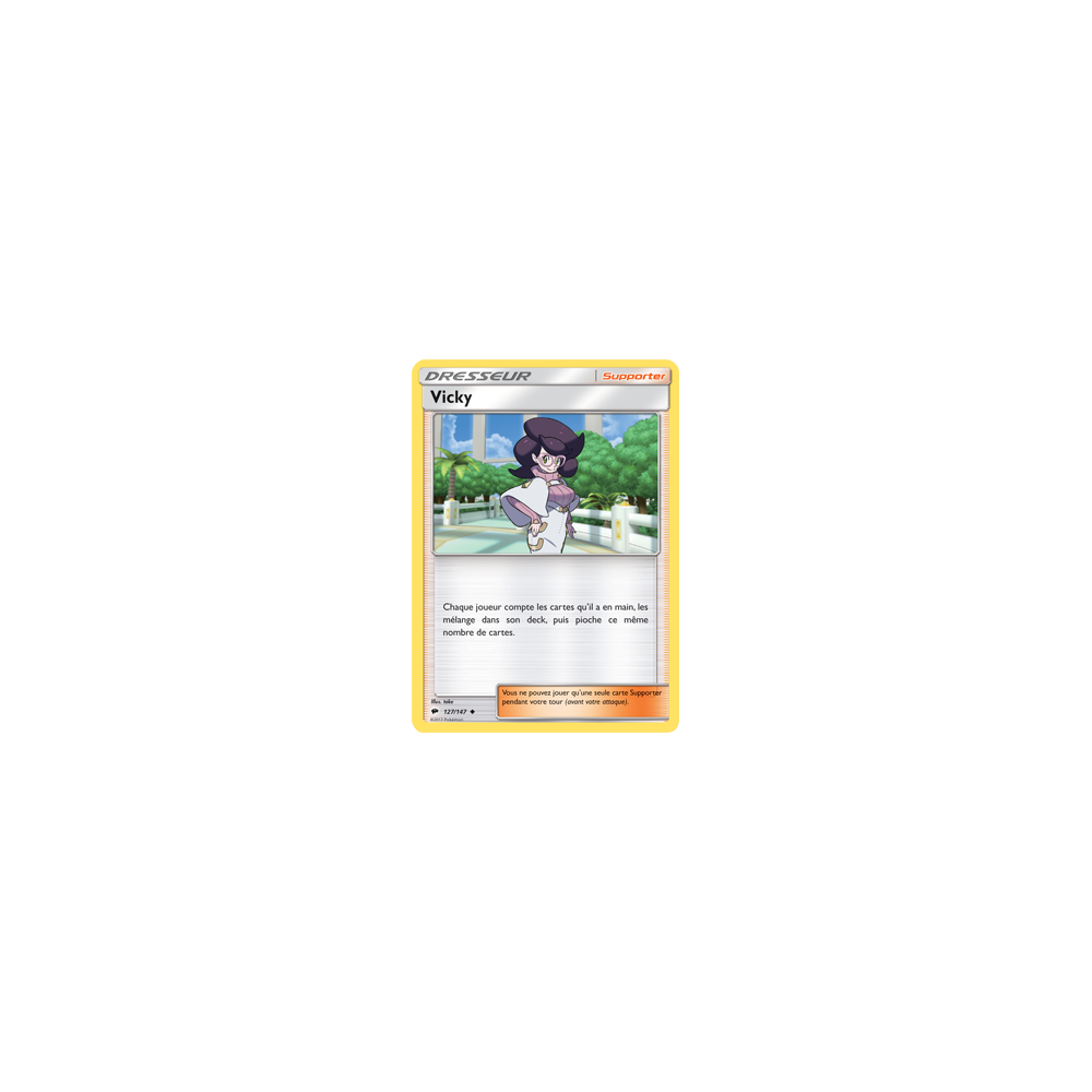 Vicky 127/147 : Joyau Peu commune de l'extension Pokémon Ombres Ardentes