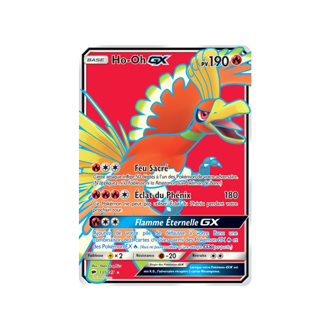 Carte Ho-Oh - Ultra rare de Pokémon Ombres Ardentes 131/147