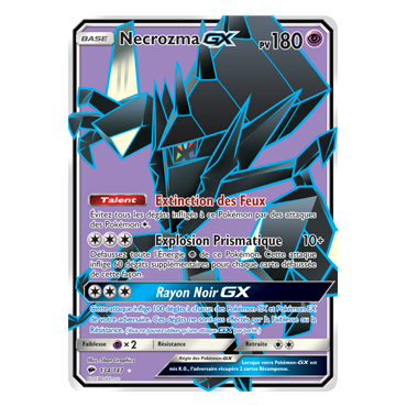 Necrozma 134/147 : Joyau Ultra rare de l'extension Pokémon Ombres Ardentes