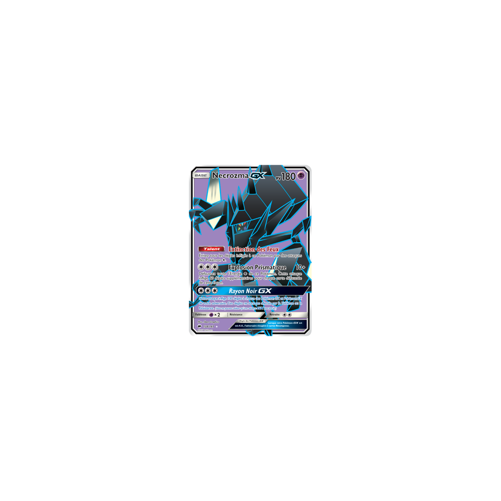 Necrozma 134/147 : Joyau Ultra rare de l'extension Pokémon Ombres Ardentes