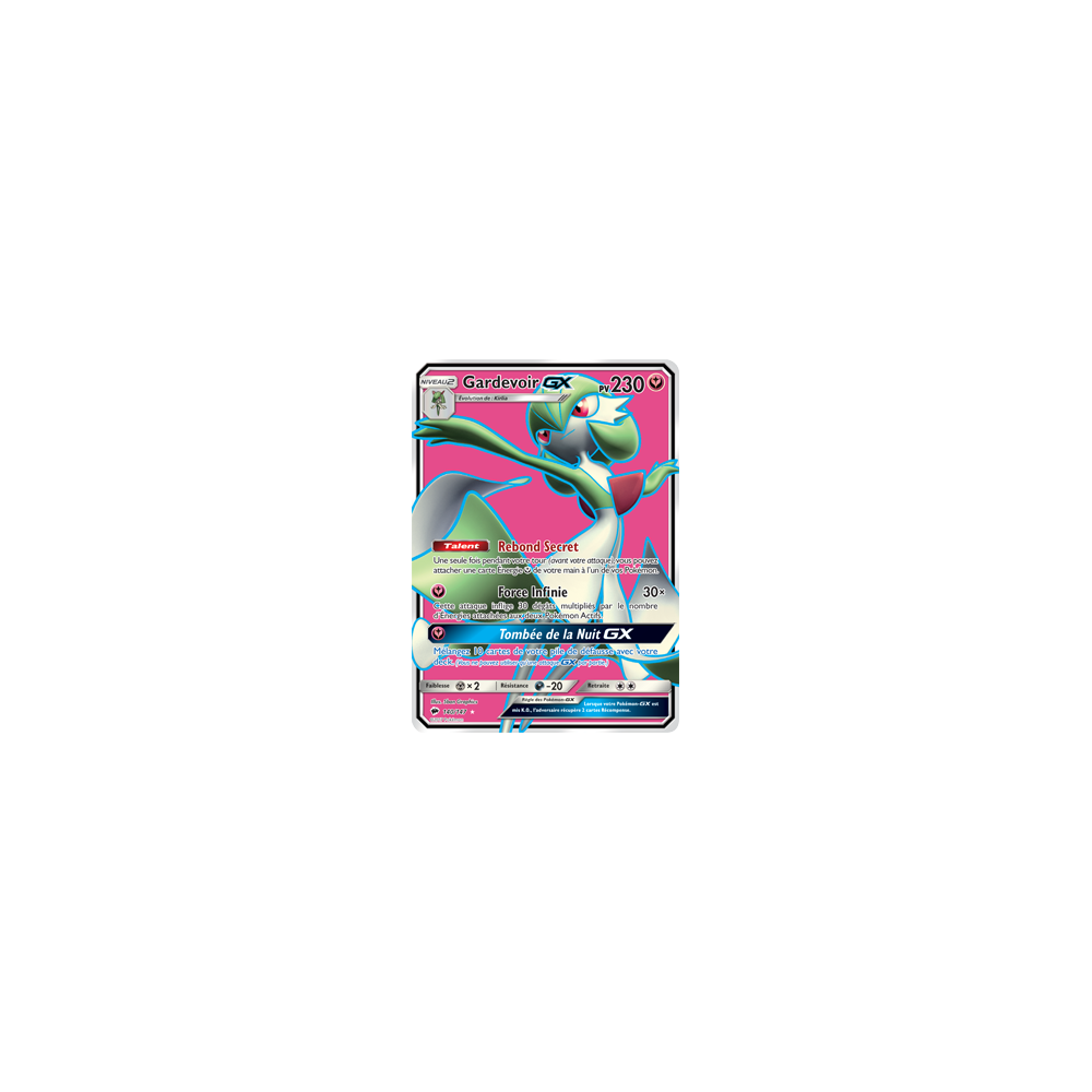 Carte Gardevoir - Ultra rare de Pokémon Ombres Ardentes 140/147