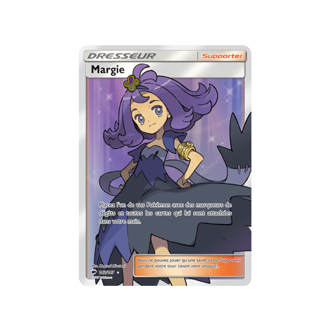 Margie 142/147 : Joyau Ultra rare de l'extension Pokémon Ombres Ardentes