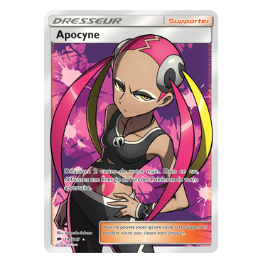 Découvrez Apocyne, carte Ultra rare de la série Ombres Ardentes