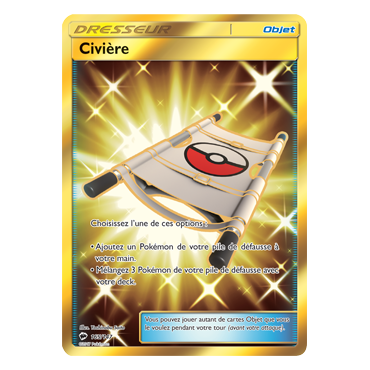 Civière 165/147 : Joyau Holographique rare de l'extension Pokémon Ombres Ardentes