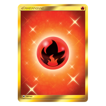 Découvrez Énergie  de base, carte Holographique rare de la série Ombres Ardentes